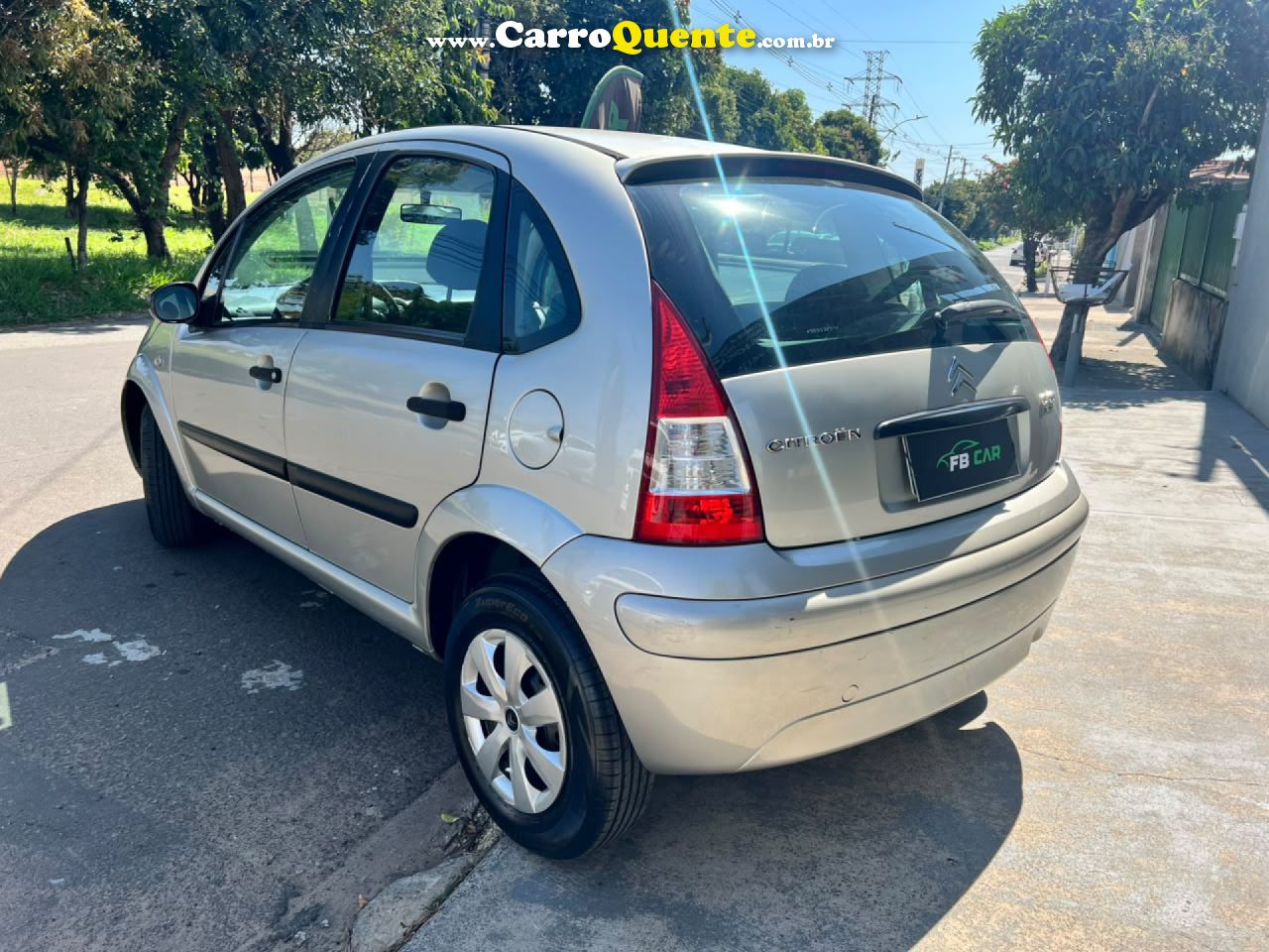 CITROËN   C3 GLX 1.4 GLX SONORA 1.4 FLEX 8V 5P   CINZA 2009 1.4 FLEX - Loja
