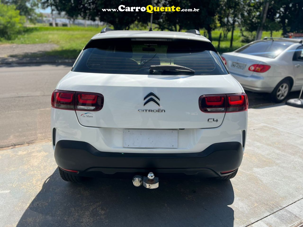 CITROËN   C4 CACTUS FEEL 1.6 16V FLEX AUT.   BRANCO 2020 1.6 FLEX - Loja