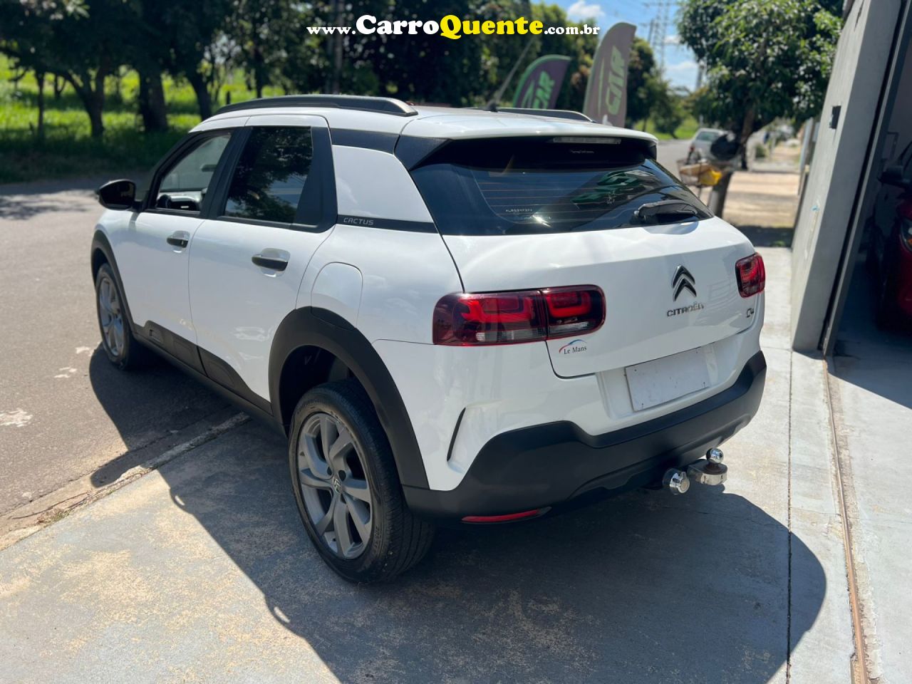 CITROËN   C4 CACTUS FEEL 1.6 16V FLEX AUT.   BRANCO 2020 1.6 FLEX - Loja