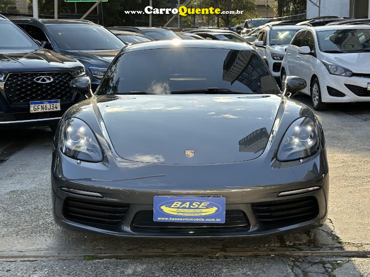 PORSCHE   718 CAYMAN S 2.5 350CV   CINZA 2018 2.5 16V GASOLINA - Loja
