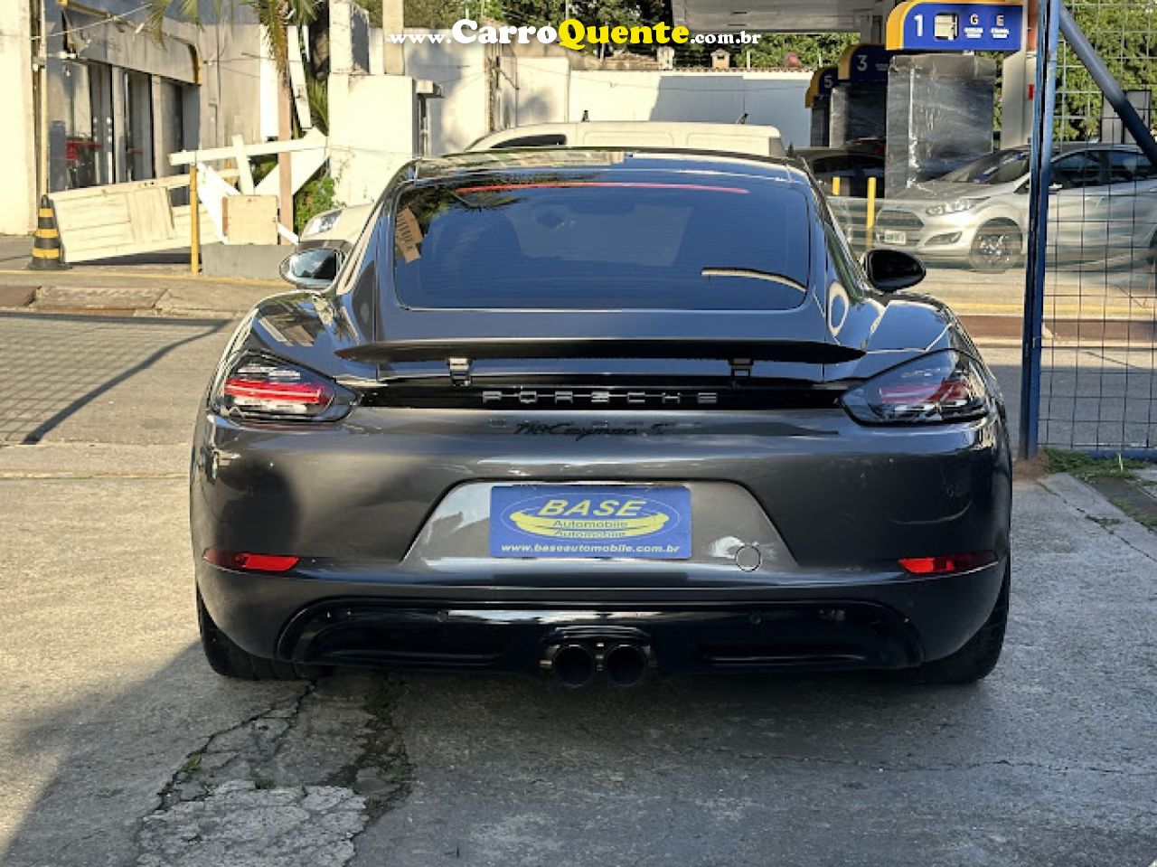 PORSCHE   718 CAYMAN S 2.5 350CV   CINZA 2018 2.5 16V GASOLINA - Loja