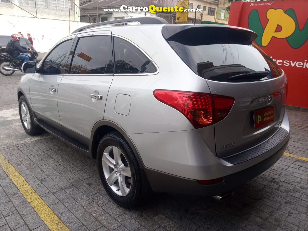 HYUNDAI   VERACRUZ GLS 3.8 4WD AUT.   PRATA 2010 3.8 GASOLINA - Loja