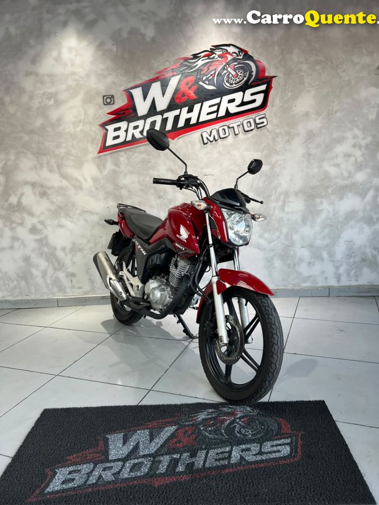 HONDA   160   VERMELHO 2018 1.0 FLEX - Loja