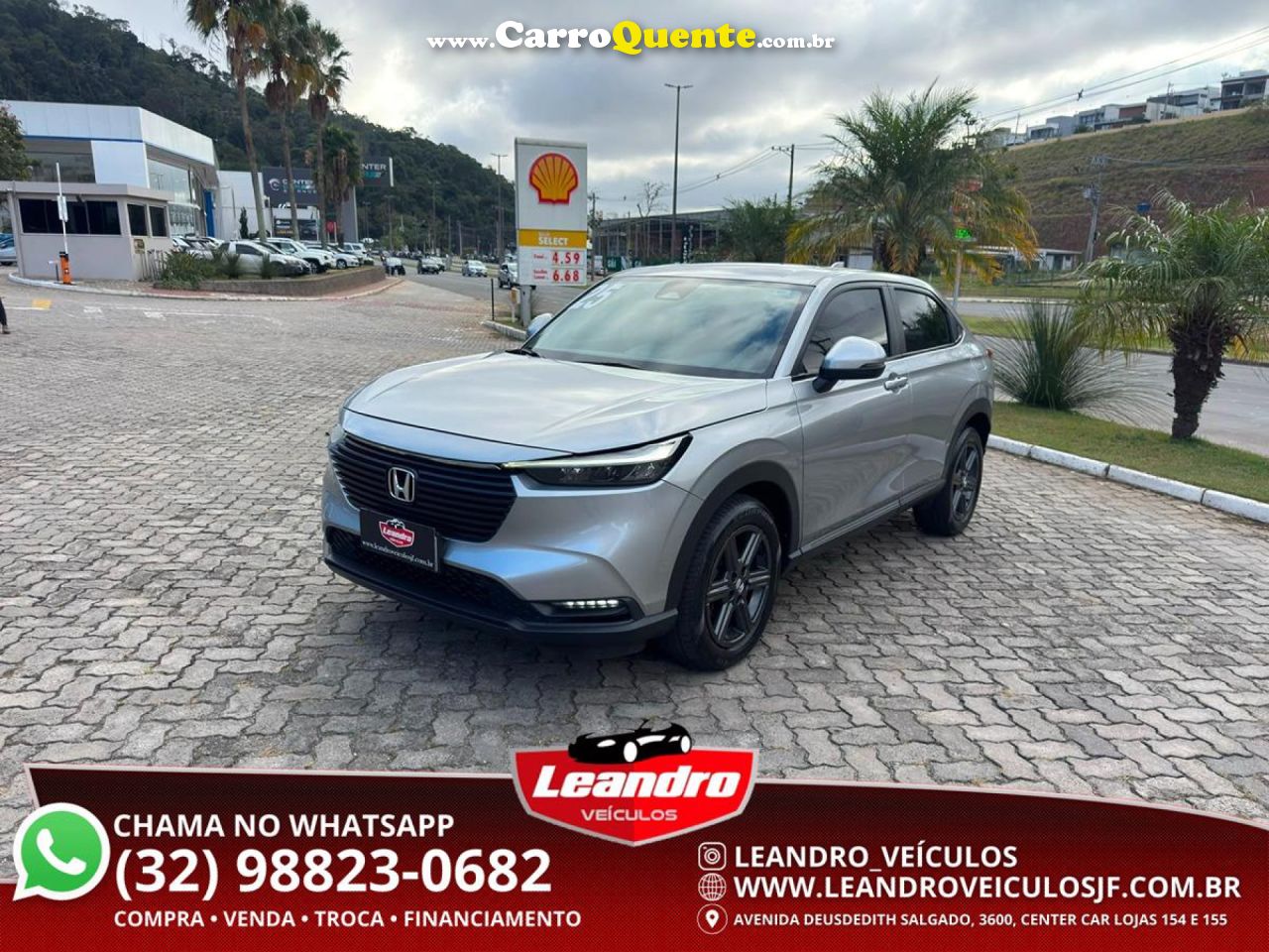 HONDA   HR-V EXL 1.5 SENSING 16V 5P AUT.   PRATA 2025 1.5 GASOLINA - Loja