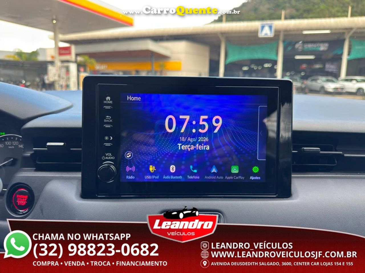 HONDA   HR-V EXL 1.5 SENSING 16V 5P AUT.   PRATA 2025 1.5 GASOLINA - Loja