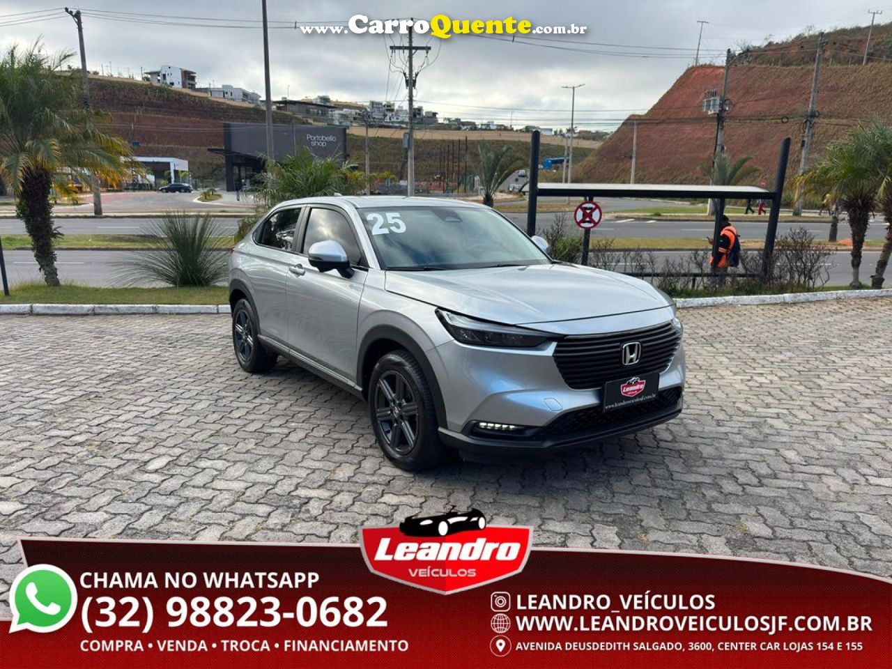 HONDA   HR-V EXL 1.5 SENSING 16V 5P AUT.   PRATA 2025 1.5 GASOLINA - Loja