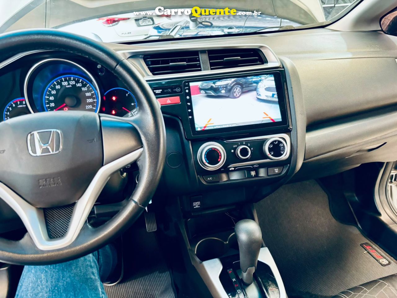 HONDA   FIT LX 1.5 FLEXONE 16V 5P AUT.   PRATA 2017 1.5 FLEX - Loja