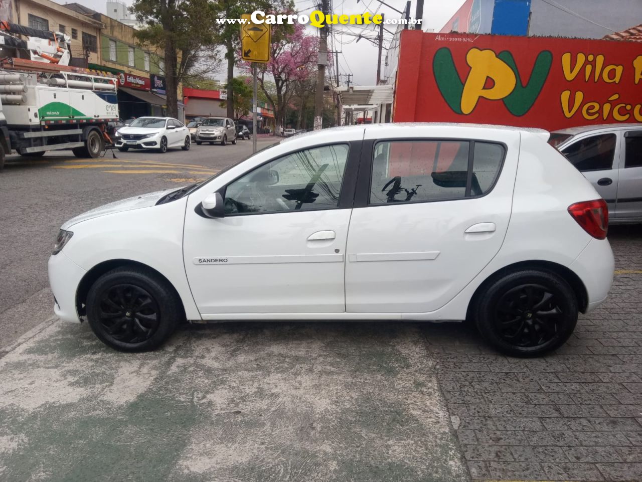 RENAULT   SANDERO EXPRESSION HI-POWER 1.6 8V 5P   BRANCO 2016 1.6 GASOLINA - Loja
