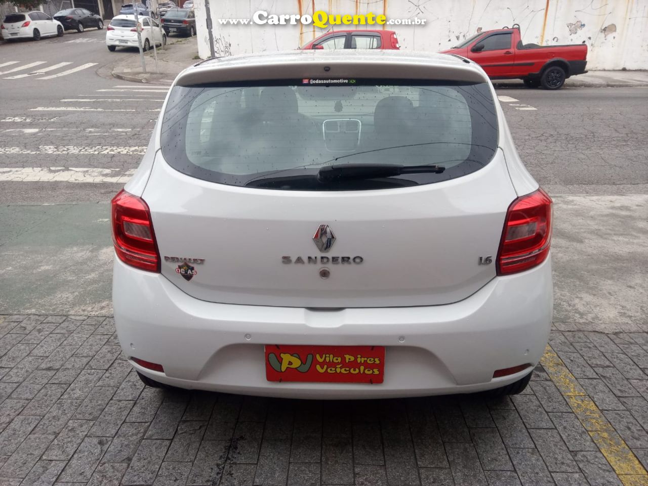 RENAULT   SANDERO EXPRESSION HI-POWER 1.6 8V 5P   BRANCO 2016 1.6 GASOLINA - Loja