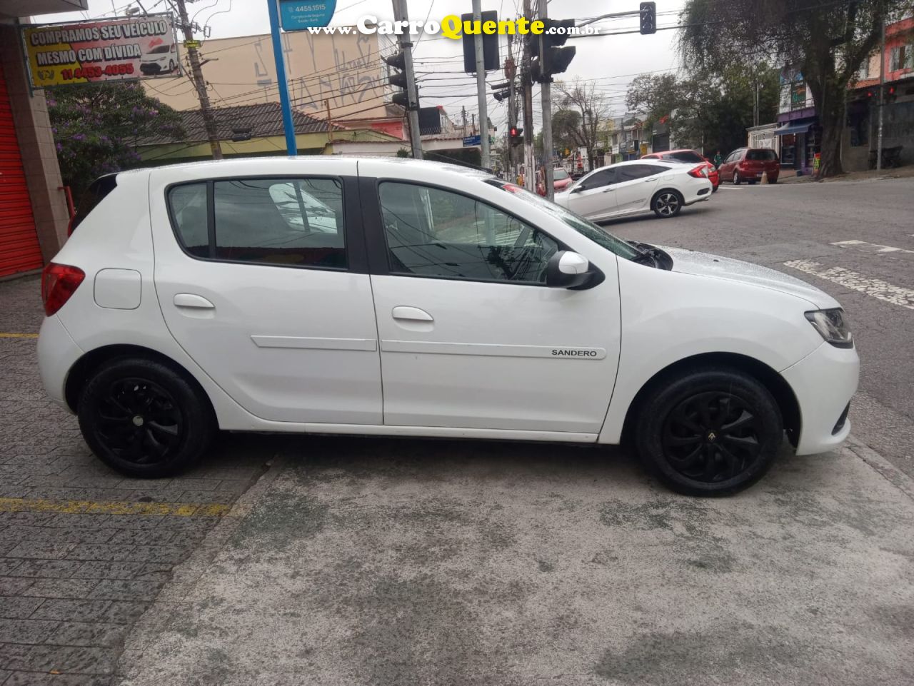 RENAULT   SANDERO EXPRESSION HI-POWER 1.6 8V 5P   BRANCO 2016 1.6 GASOLINA - Loja