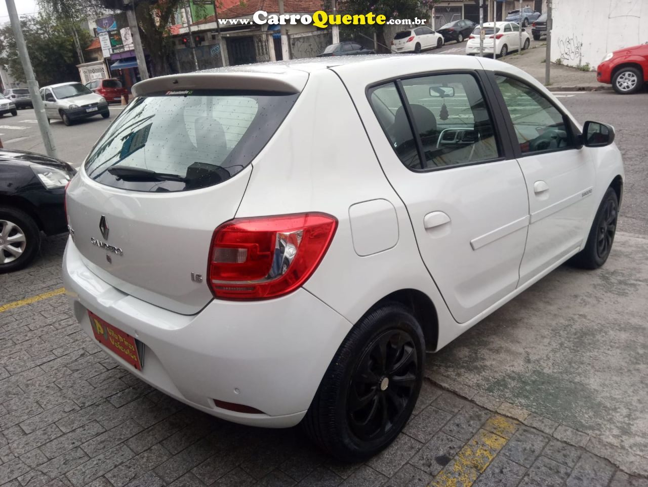 RENAULT   SANDERO EXPRESSION HI-POWER 1.6 8V 5P   BRANCO 2016 1.6 GASOLINA - Loja