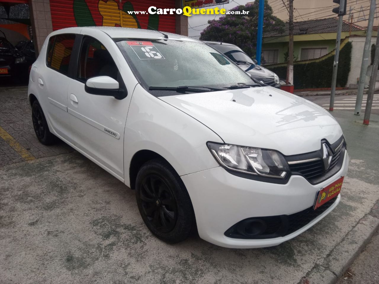 RENAULT   SANDERO EXPRESSION HI-POWER 1.6 8V 5P   BRANCO 2016 1.6 GASOLINA - Loja