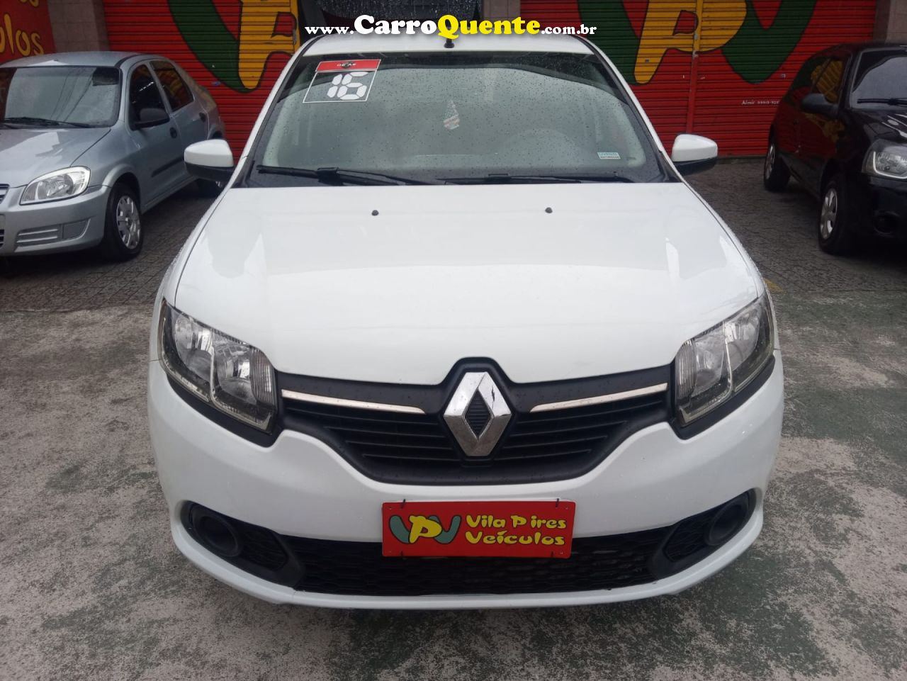 RENAULT   SANDERO EXPRESSION HI-POWER 1.6 8V 5P   BRANCO 2016 1.6 GASOLINA - Loja
