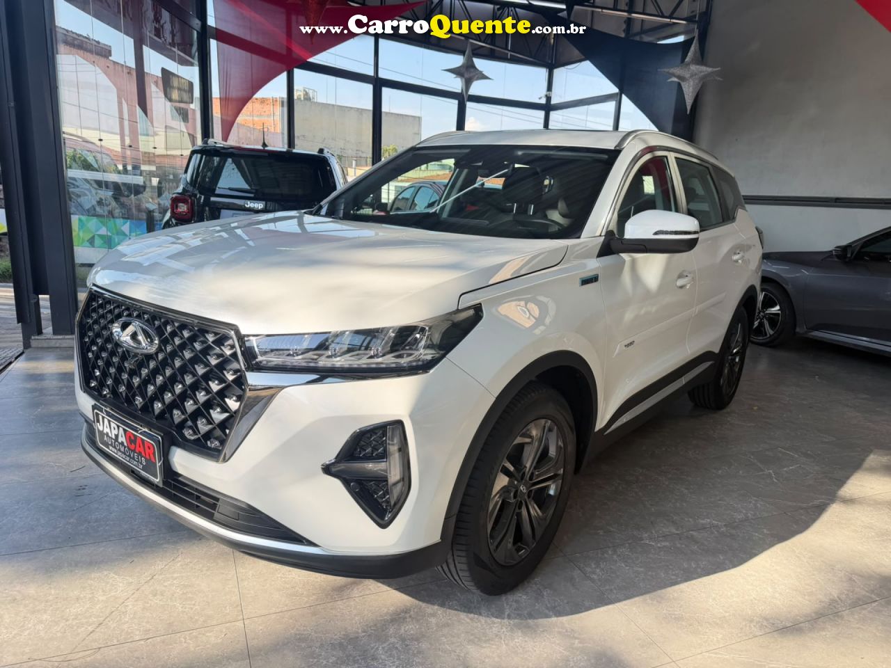 CHERY   TIGGO 7 PRO 1.5 TURBO HÍBRIDO     BRANCO 2025 1.5 GASOLINA - Loja