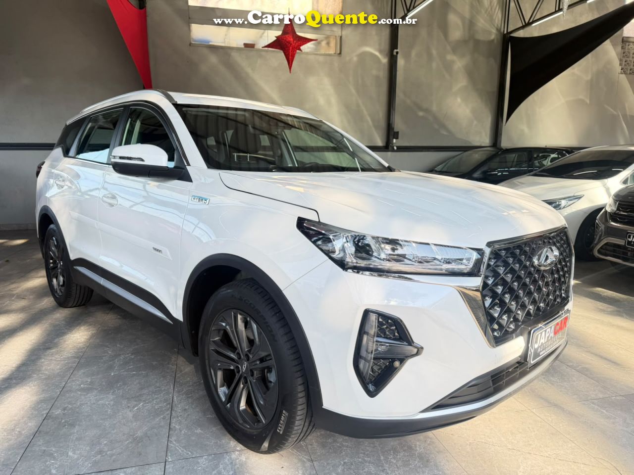 CHERY   TIGGO 7 PRO 1.5 TURBO HÍBRIDO     BRANCO 2025 1.5 GASOLINA - Loja