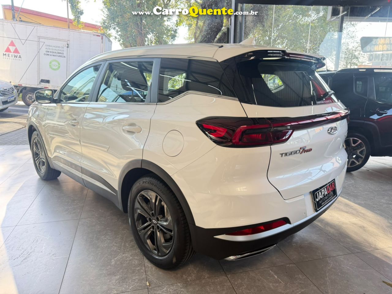 CHERY   TIGGO 7 PRO 1.5 TURBO HÍBRIDO     BRANCO 2025 1.5 GASOLINA - Loja