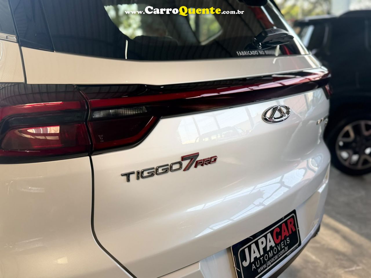 CHERY   TIGGO 7 PRO 1.5 TURBO HÍBRIDO     BRANCO 2025 1.5 GASOLINA - Loja