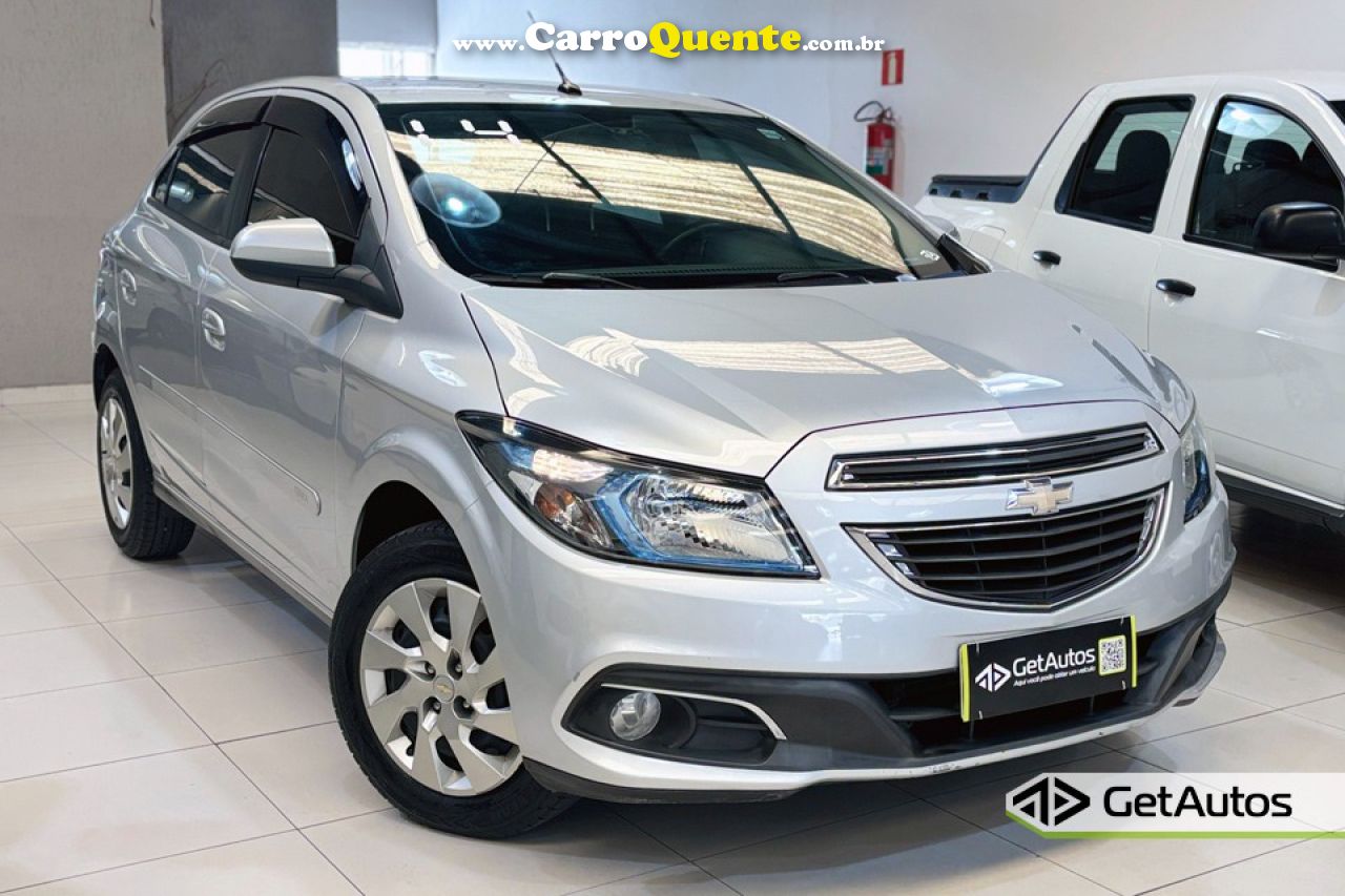 CHEVROLET   ONIX HATCH LT 1.4 8V FLEXPOWER 5P AUT.   PRATA 2014 1.4 FLEX - Loja