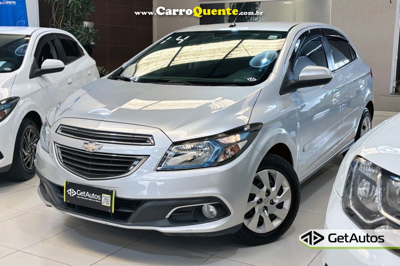 CHEVROLET   ONIX HATCH LT 1.4 8V FLEXPOWER 5P AUT.   PRATA 2014 1.4 FLEX - Loja