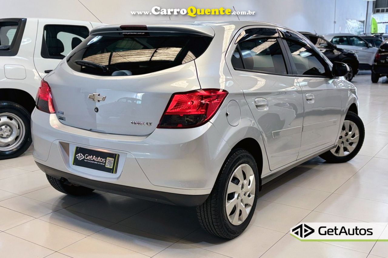 CHEVROLET   ONIX HATCH LT 1.4 8V FLEXPOWER 5P AUT.   PRATA 2014 1.4 FLEX - Loja
