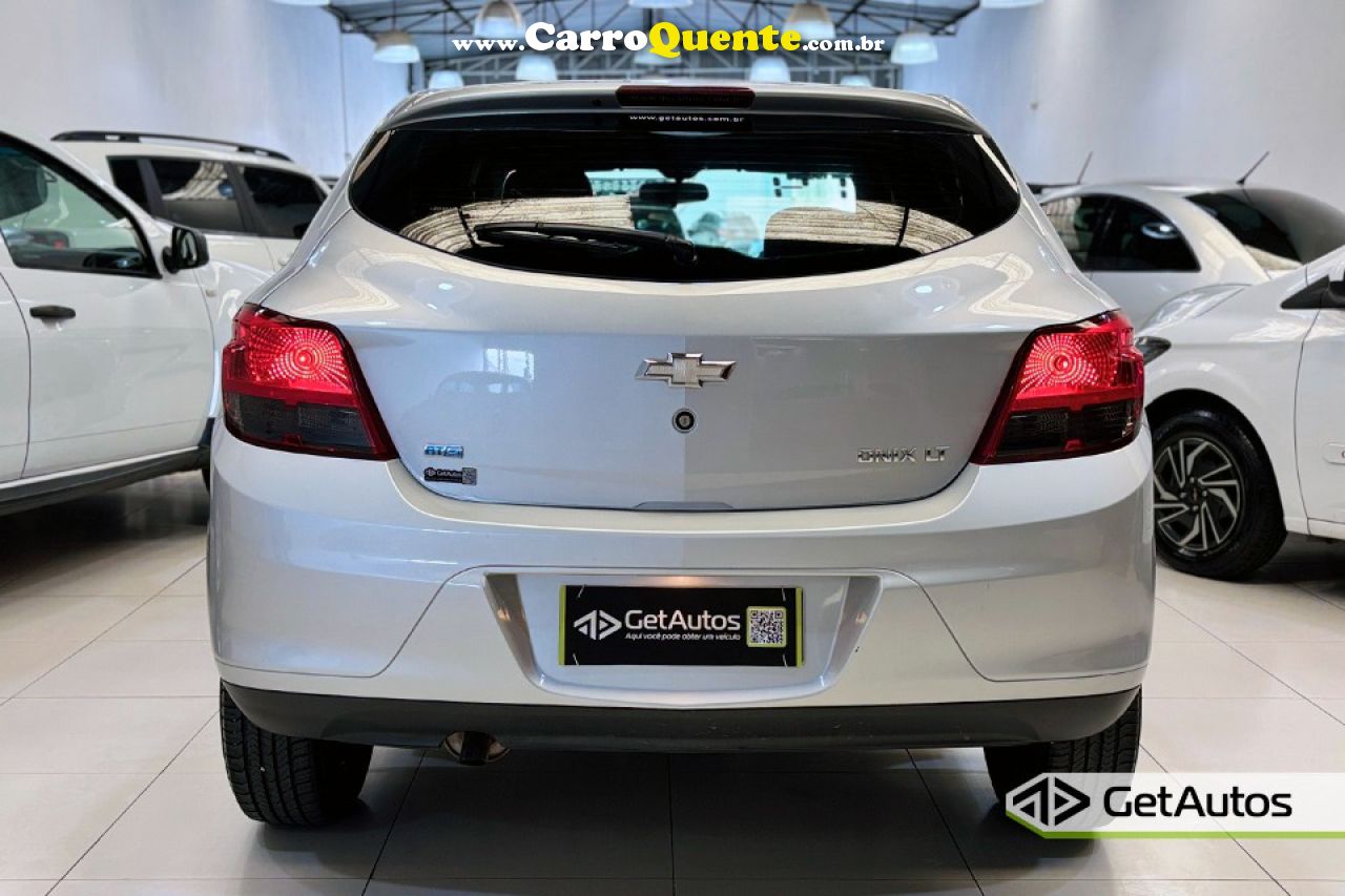 CHEVROLET   ONIX HATCH LT 1.4 8V FLEXPOWER 5P AUT.   PRATA 2014 1.4 FLEX - Loja