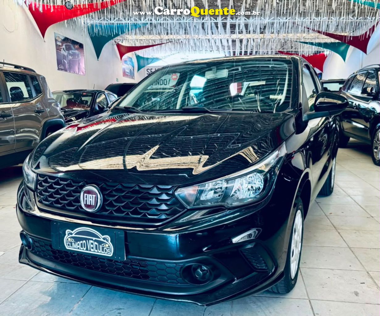 FIAT   ARGO 1.0 6V FLEX.   PRETO 2020 1.0 FLEX - Loja