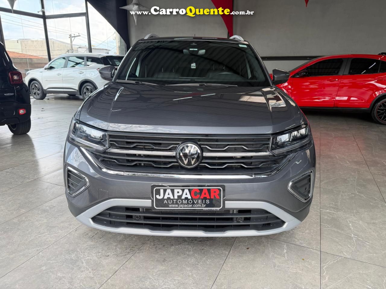 VOLKSWAGEN   T-CROSS HIGHLINE 1.4 TSI FLEX 16V 5P AUT   CINZA 2026 1.4 FLEX - Loja
