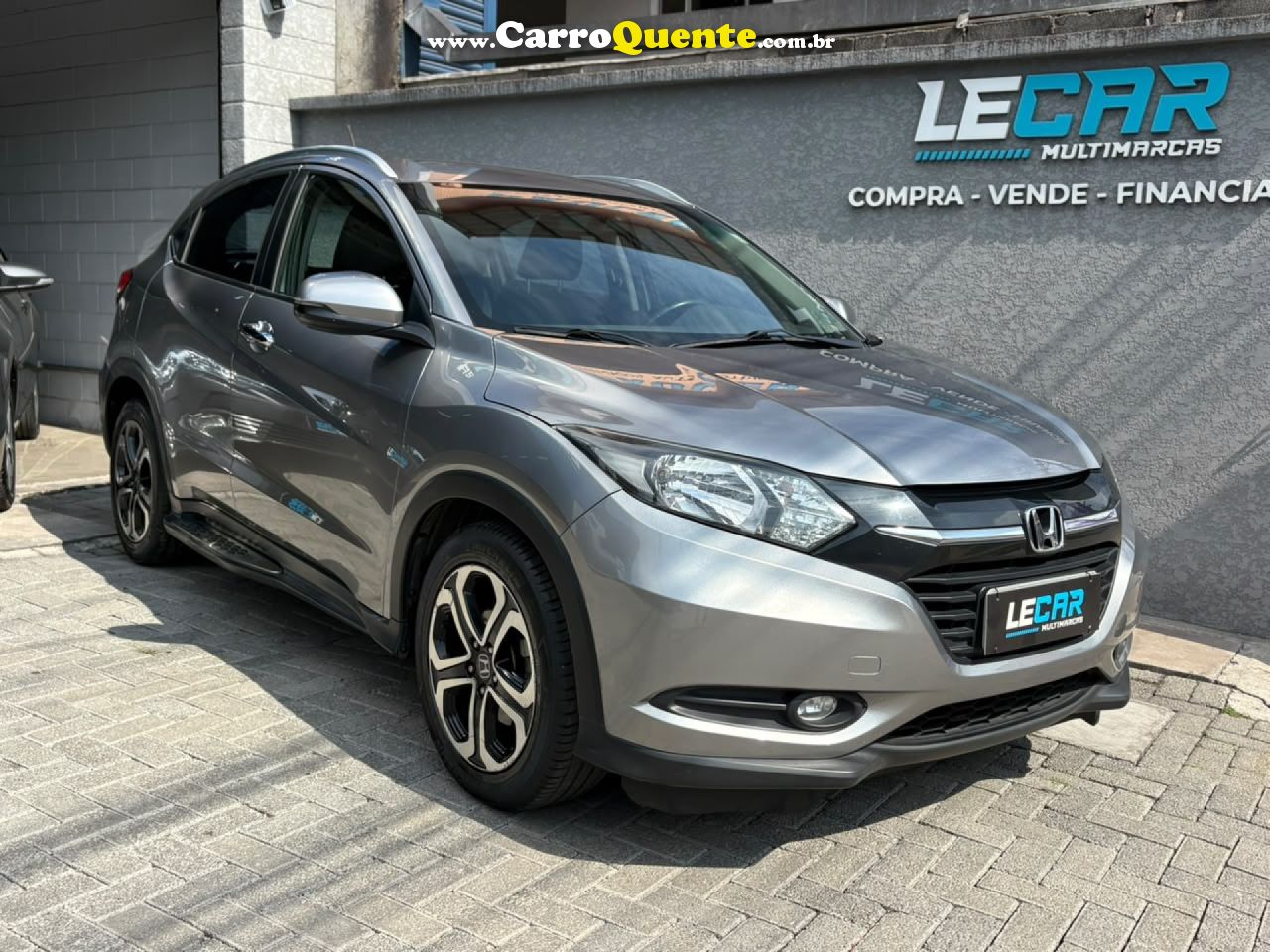 HONDA   HR-V EXL 1.8 FLEXONE 16V 5P AUT.   CINZA 2016 1.8 GASOLINA - Loja