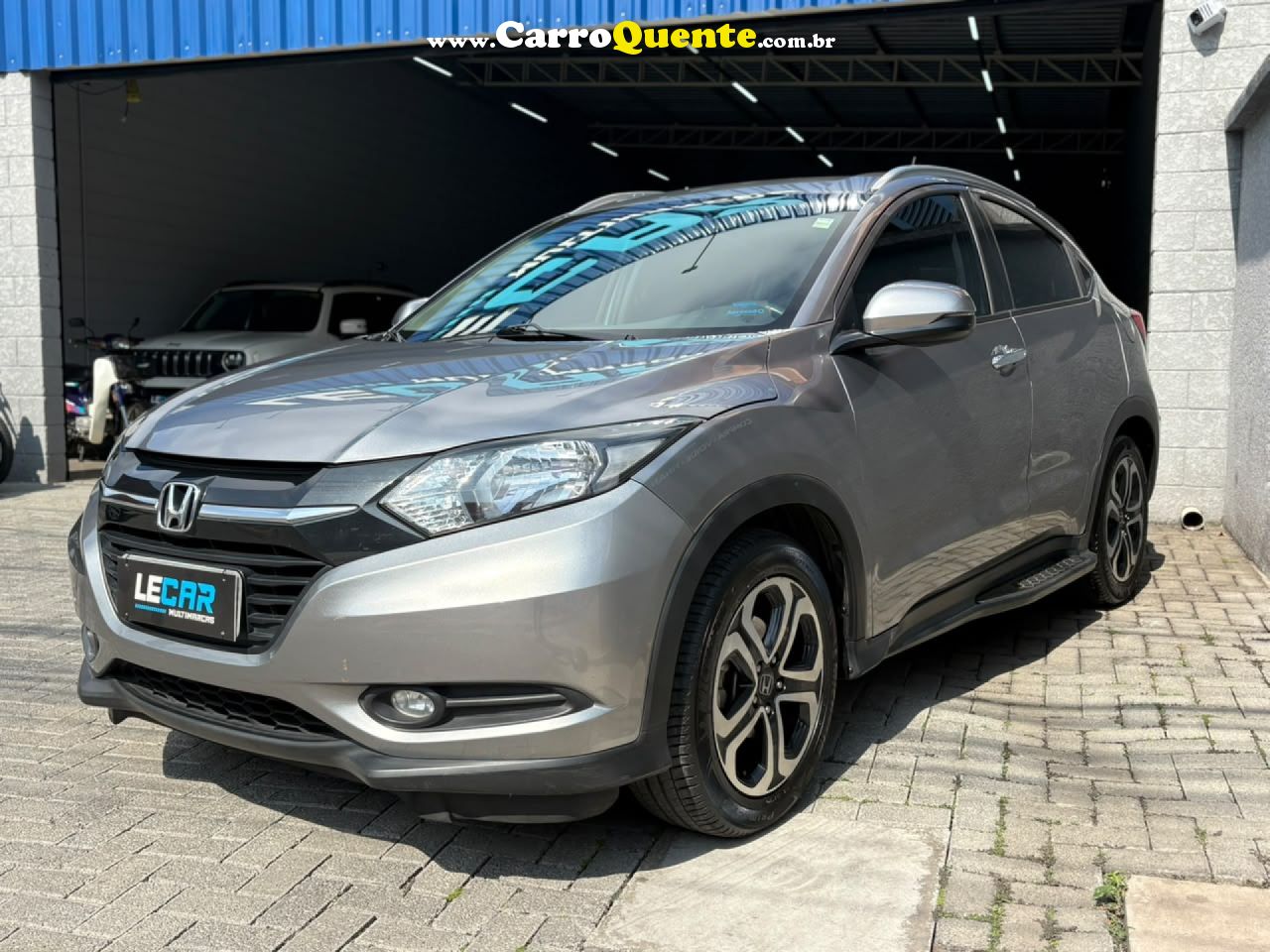 HONDA   HR-V EXL 1.8 FLEXONE 16V 5P AUT.   CINZA 2016 1.8 GASOLINA - Loja
