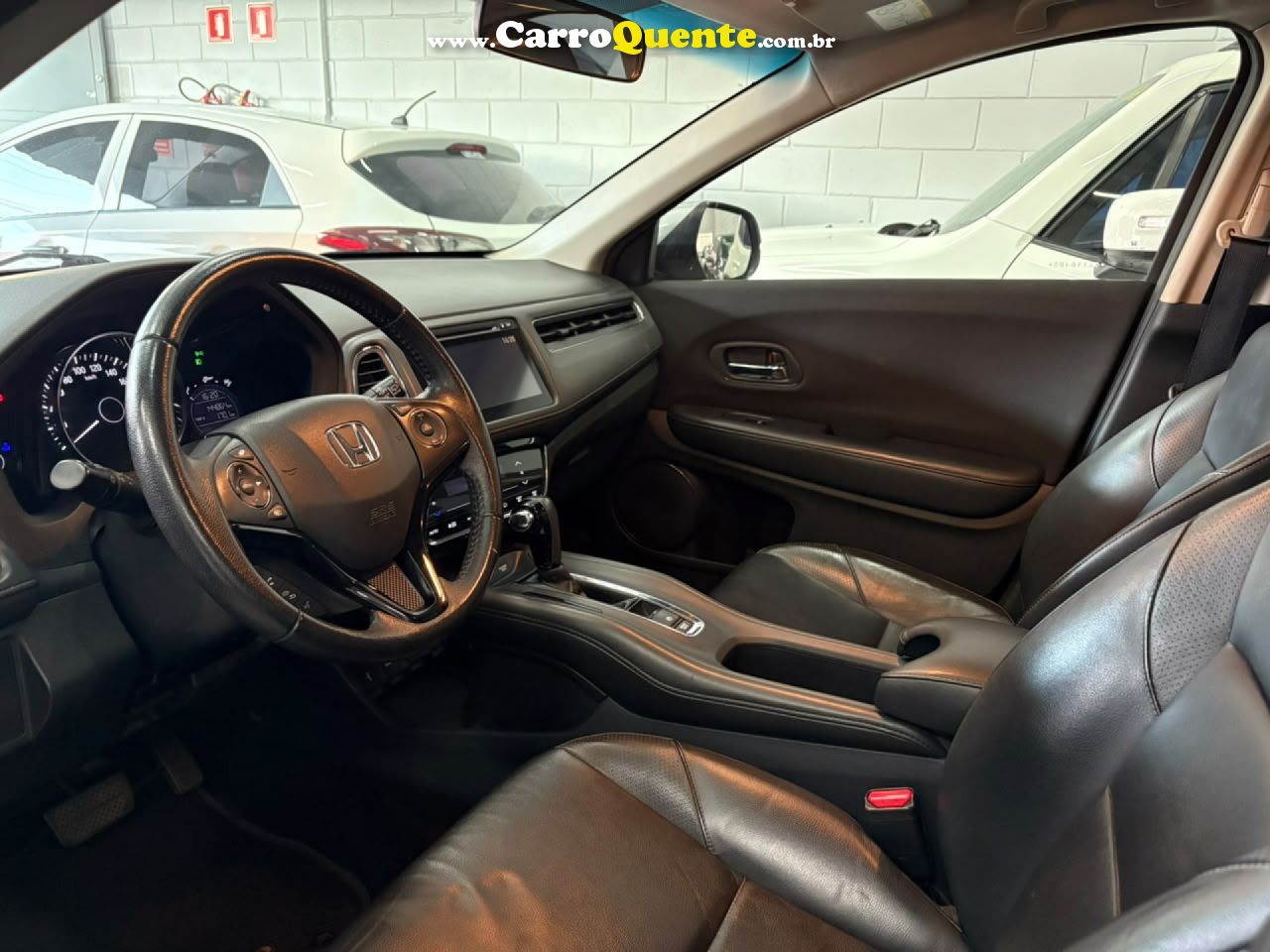 HONDA   HR-V EXL 1.8 FLEXONE 16V 5P AUT.   CINZA 2016 1.8 GASOLINA - Loja