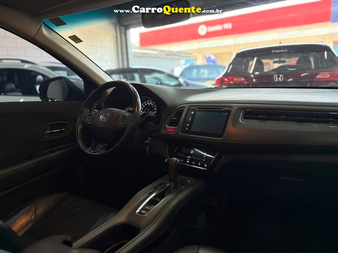 HONDA   HR-V EXL 1.8 FLEXONE 16V 5P AUT.   CINZA 2016 1.8 GASOLINA - Loja