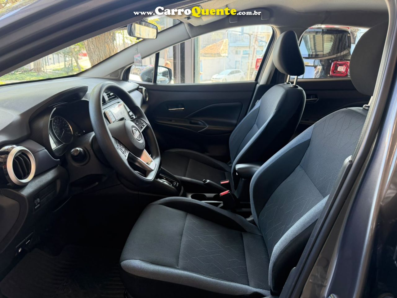 NISSAN   VERSA ADVANCE 1.6 16V FLEX AUT.   CINZA 2024 1.6 FLEX - Loja