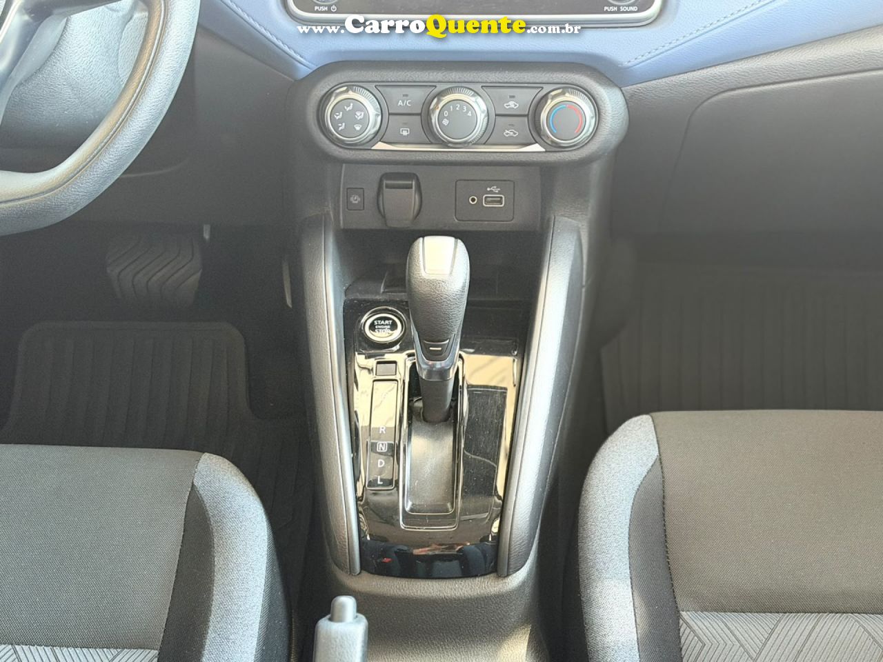 NISSAN   VERSA ADVANCE 1.6 16V FLEX AUT.   CINZA 2024 1.6 FLEX - Loja