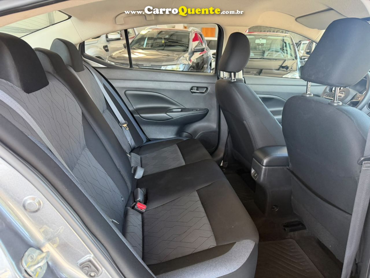 NISSAN   VERSA ADVANCE 1.6 16V FLEX AUT.   CINZA 2024 1.6 FLEX - Loja