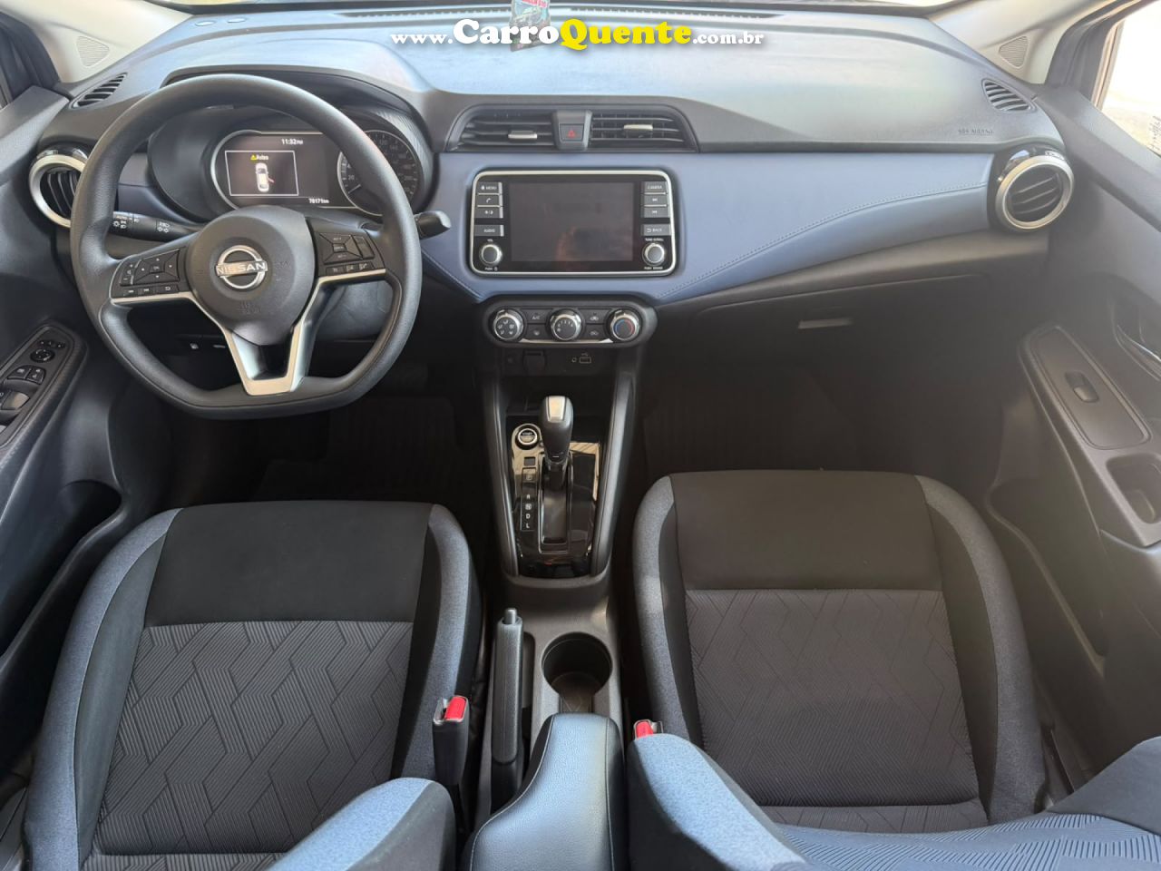 NISSAN   VERSA ADVANCE 1.6 16V FLEX AUT.   CINZA 2024 1.6 FLEX - Loja