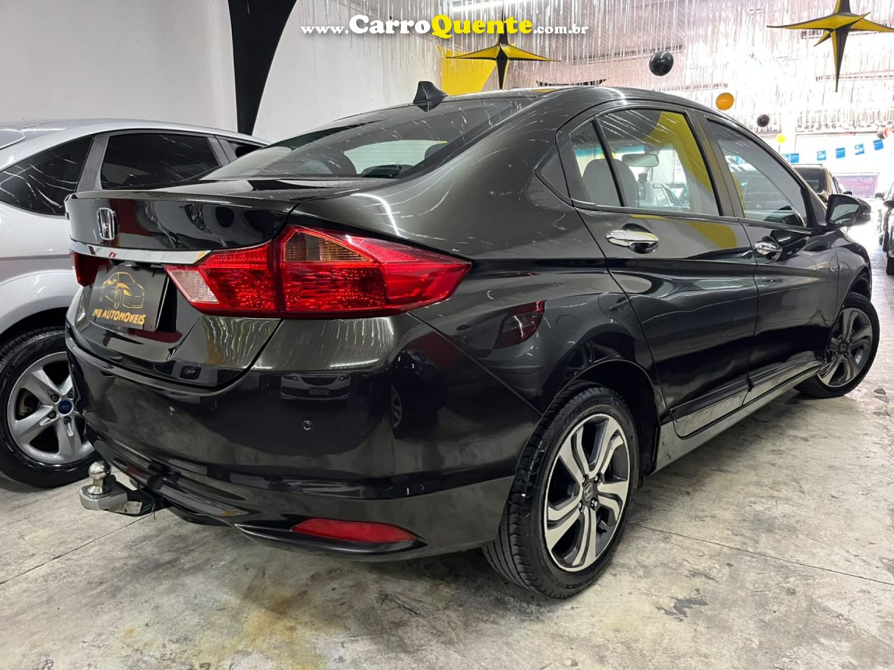 HONDA   CITY SEDAN EX 1.5 FLEX 16V 4P AUT.   MARROM 2016 1.5 FLEX - Loja