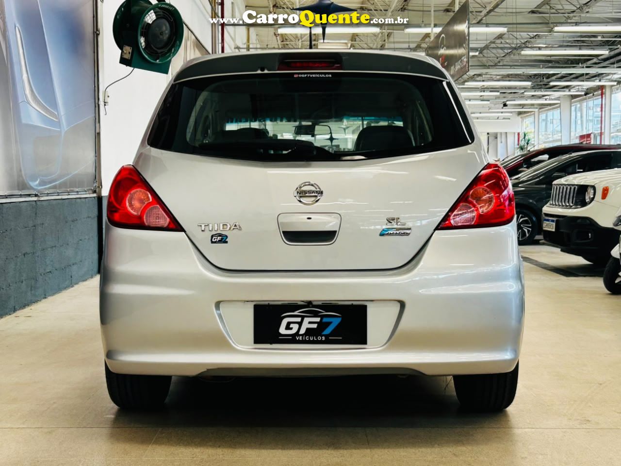 NISSAN   TIIDA SL 1.81.8 FLEX 16V AUT.   PRATA 2012 1.8 FLEX - Loja