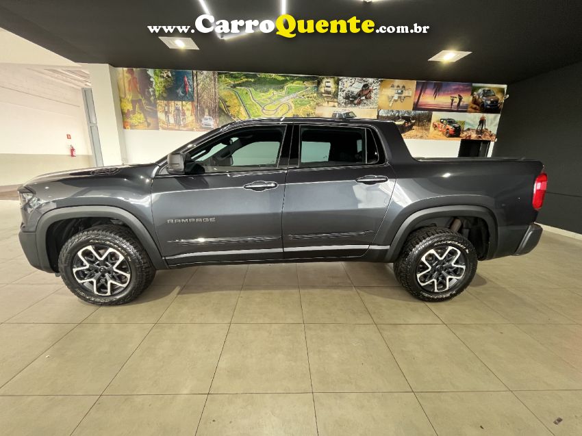 Ram RAMPAGE 2.0 HURRICANE 4 TURBO GASOLINA REBEL 4X4 AUTOMÁTICO - Loja