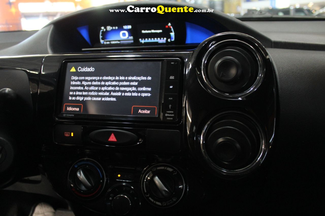 TOYOTA ETIOS 1.5 XLS 16V 2017 - Loja