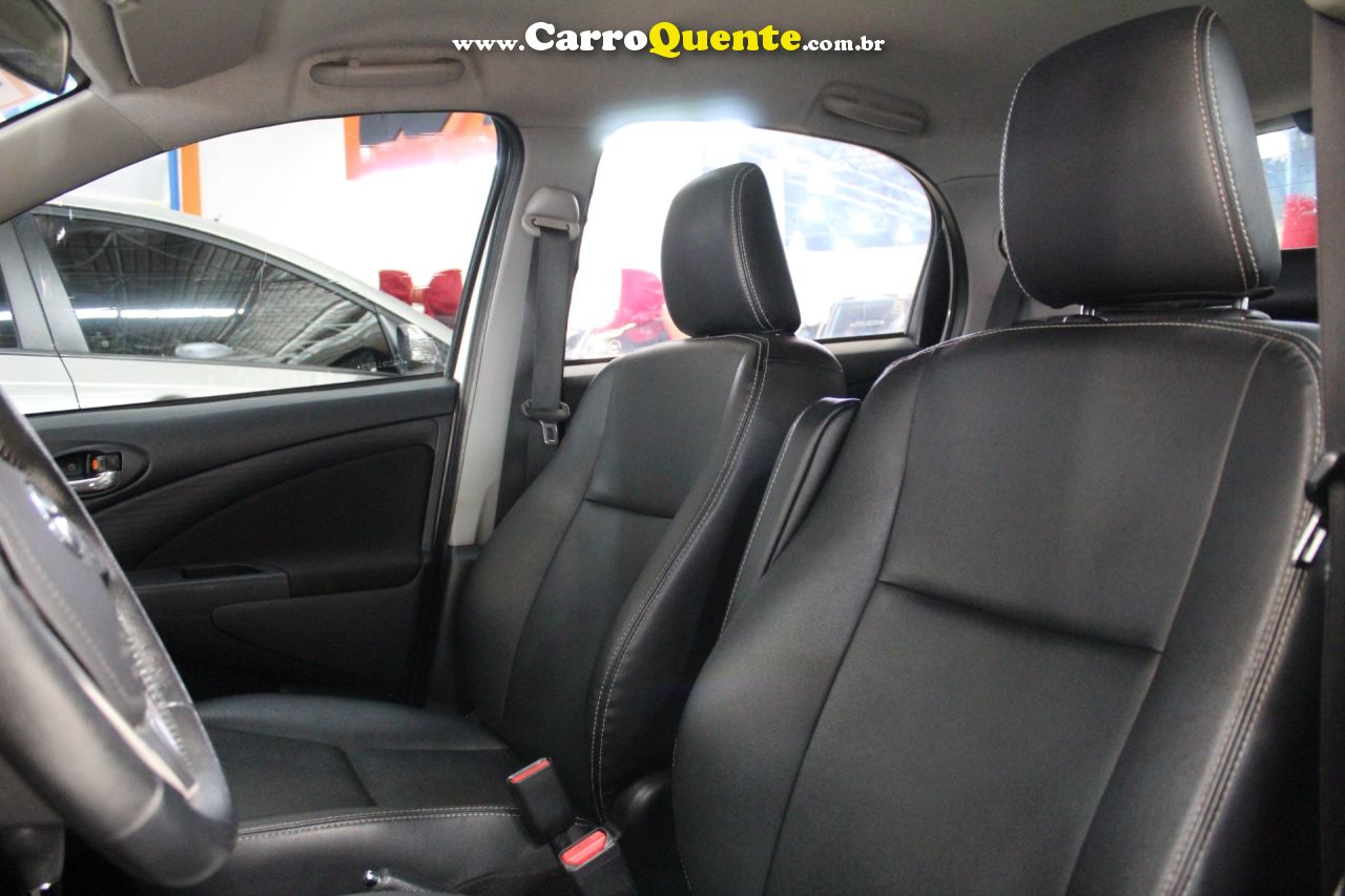 TOYOTA ETIOS 1.5 XLS 16V 2017 - Loja