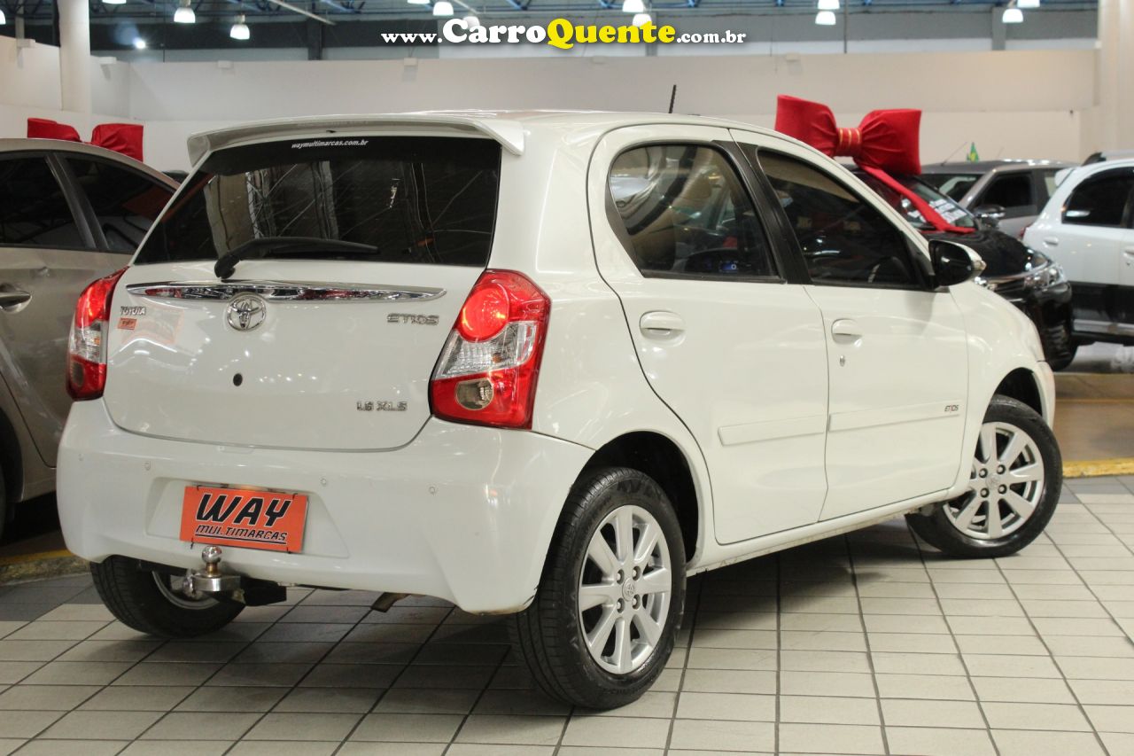 TOYOTA ETIOS 1.5 XLS 16V 2017 - Loja