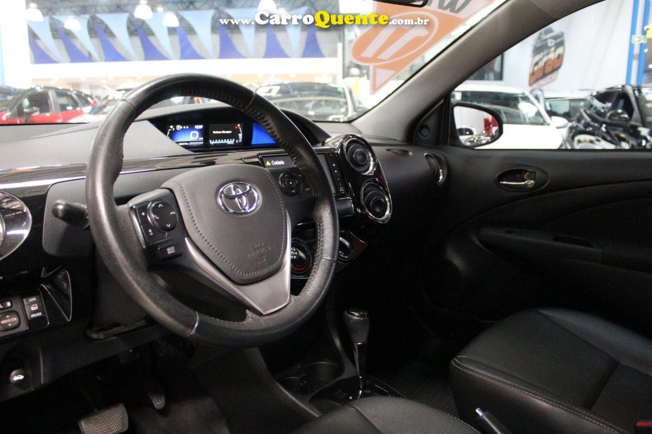 TOYOTA ETIOS 1.5 XLS 16V 2017 - Loja