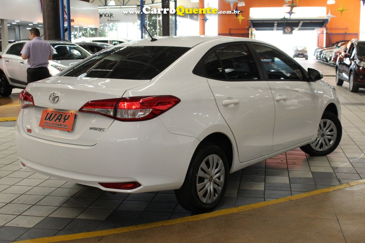 TOYOTA YARIS 1.5 16V SEDAN XL LIVE MULTIDRIVE 2024 - Loja
