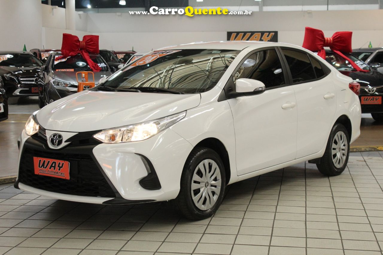 TOYOTA YARIS 1.5 16V SEDAN XL LIVE MULTIDRIVE 2024 - Loja