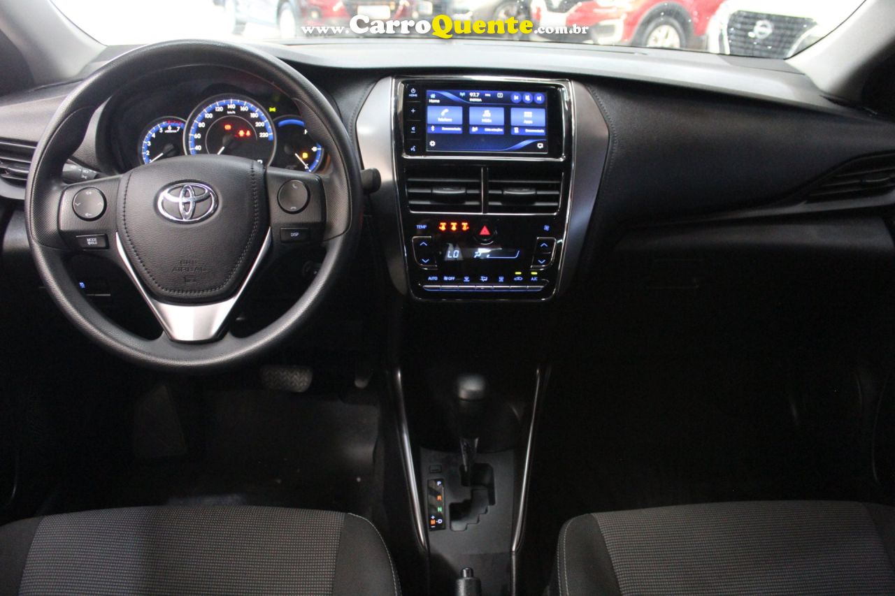 TOYOTA YARIS 1.5 16V SEDAN XL LIVE MULTIDRIVE 2024 - Loja