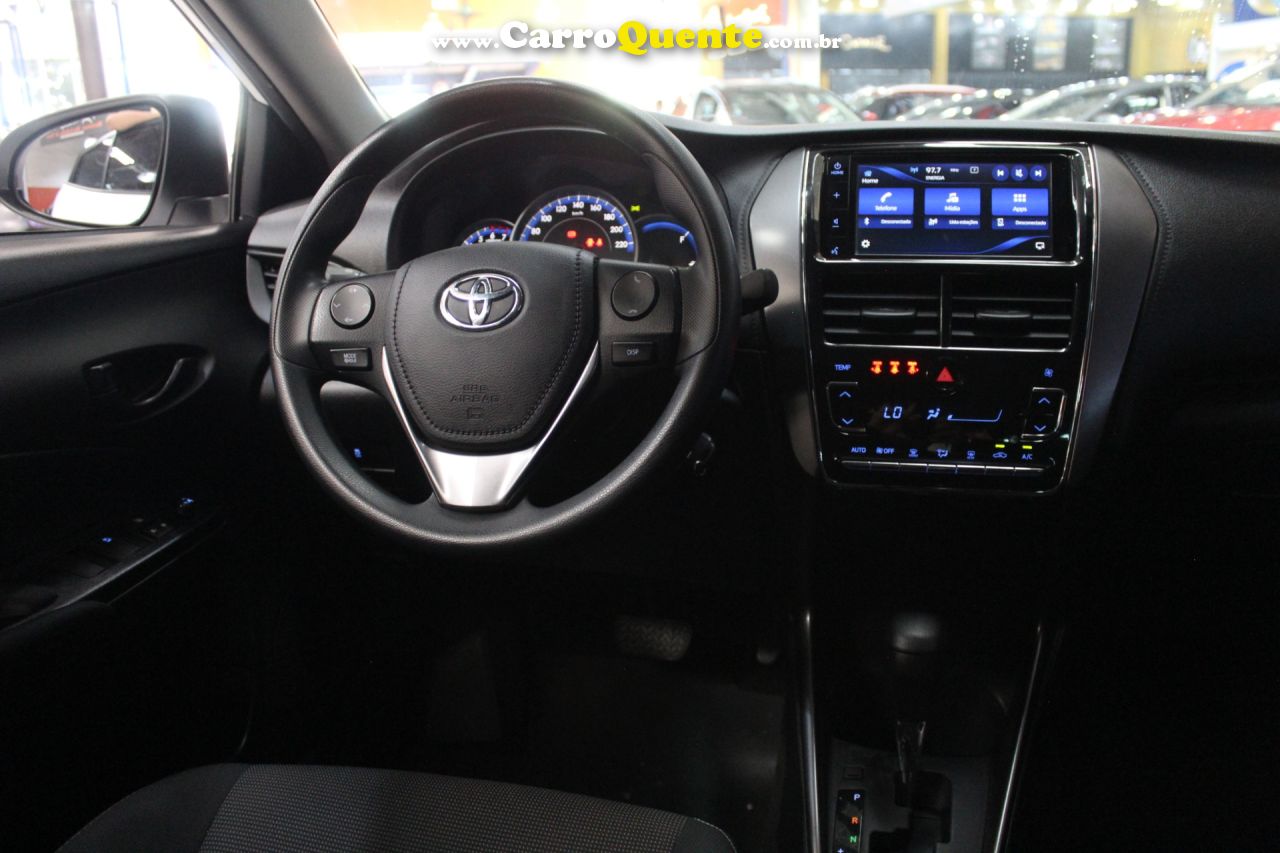 TOYOTA YARIS 1.5 16V SEDAN XL LIVE MULTIDRIVE 2024 - Loja