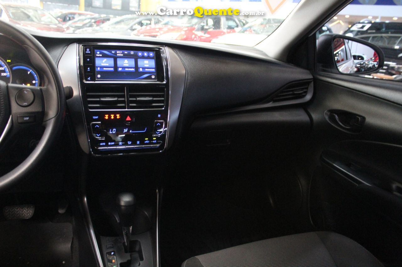 TOYOTA YARIS 1.5 16V SEDAN XL LIVE MULTIDRIVE 2024 - Loja