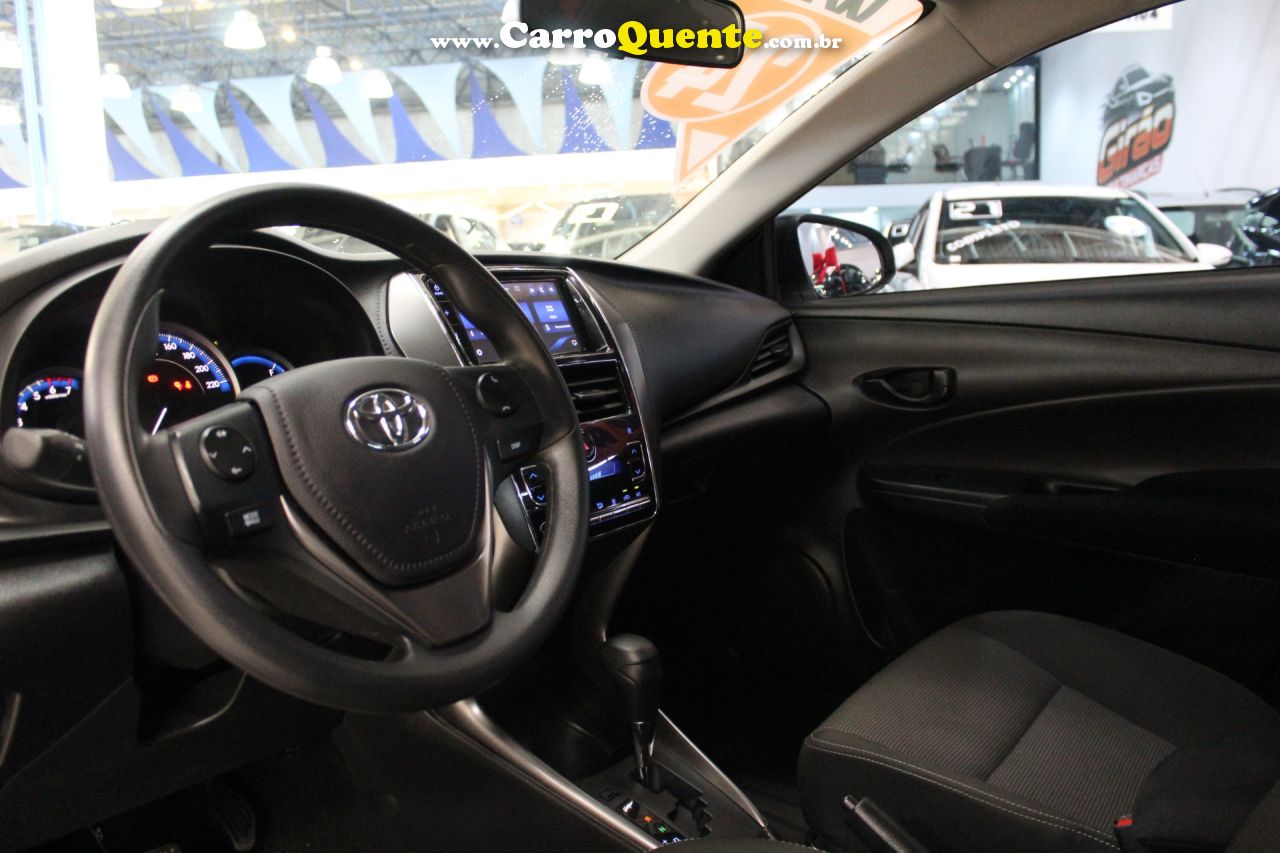 TOYOTA YARIS 1.5 16V SEDAN XL LIVE MULTIDRIVE 2024 - Loja