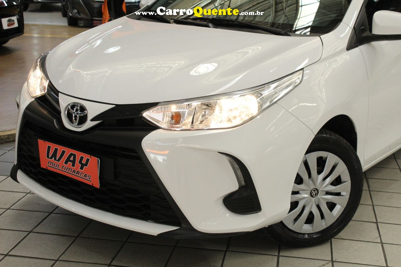 TOYOTA YARIS 1.5 16V SEDAN XL LIVE MULTIDRIVE 2024 - Loja