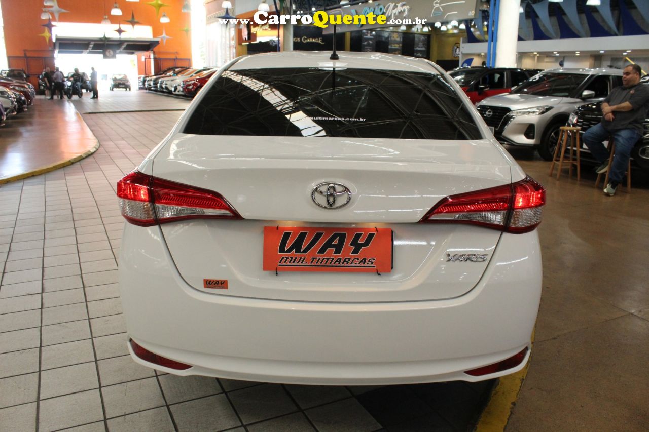 TOYOTA YARIS 1.5 16V SEDAN XL LIVE MULTIDRIVE 2024 - Loja